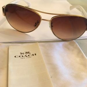 White Hot Coach Aviators!